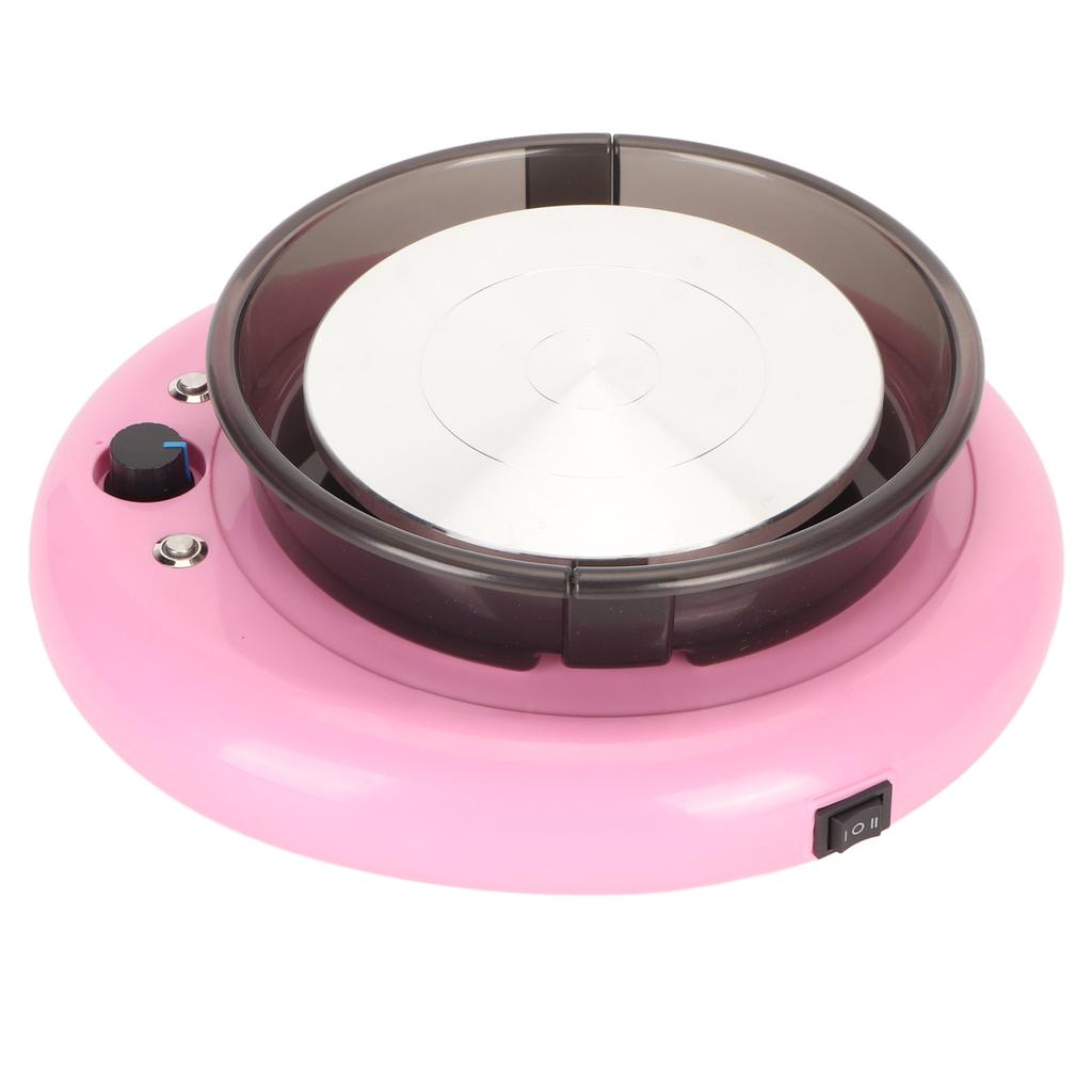 Mini Pottery Wheel Adjustable Speed Detachable Basin Electric Clay Making Pottery Machine for Kids