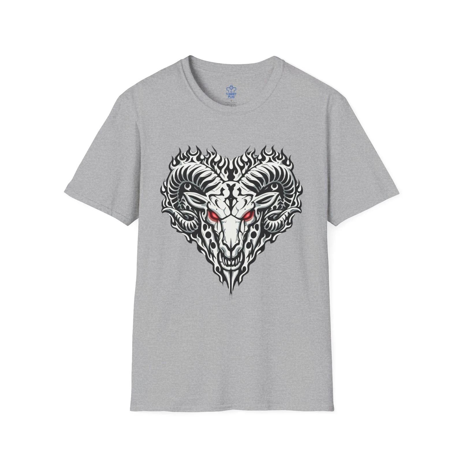 Ram Head Aries Red Eyes T shirt | Zodiac Aries Graphic 2XL