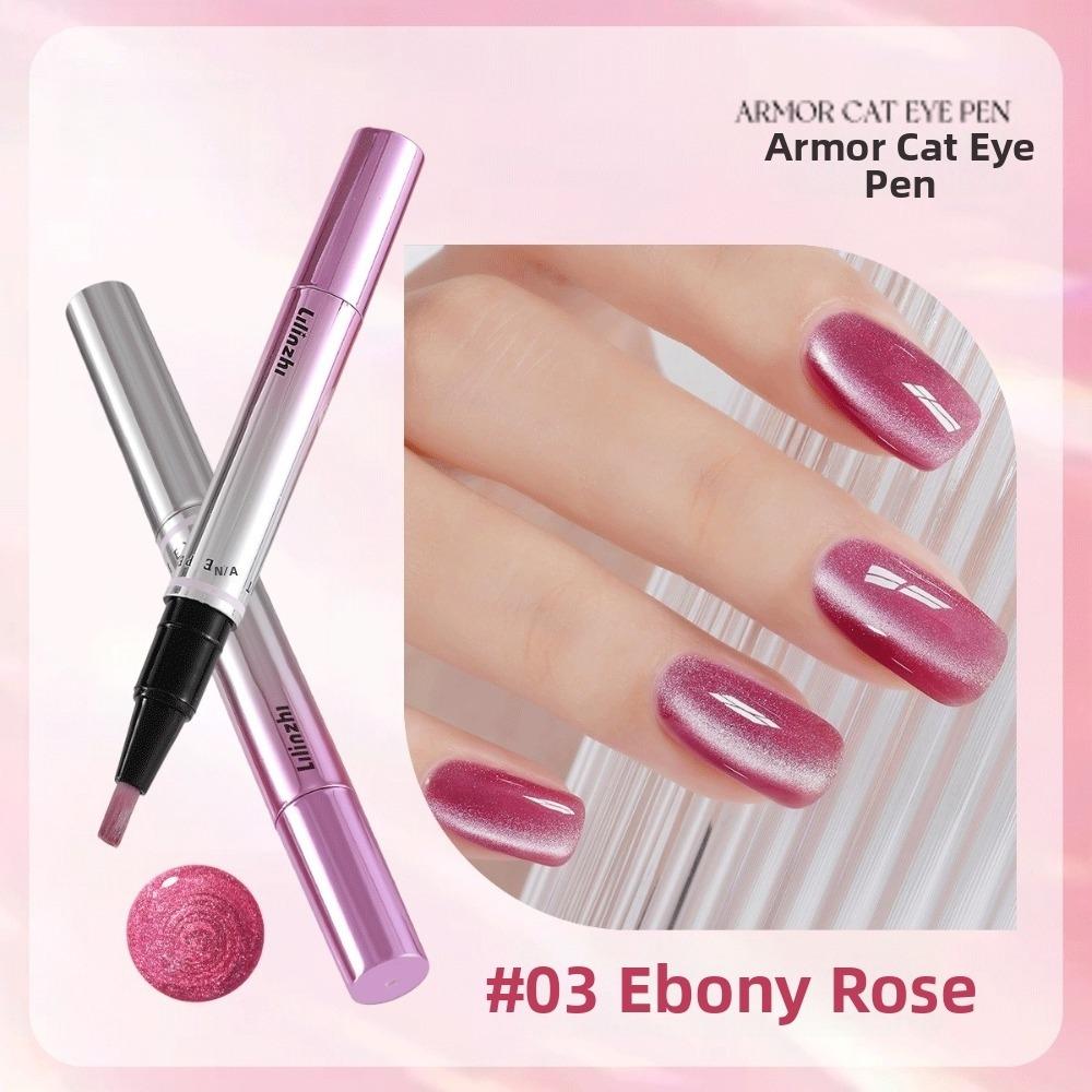 Vestavěný magnetický gelový lak na nehty v peru 7 v 1 Gelový lak na nehty v peru Pero na DIY nail art Pro Línou manikúru C
