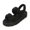 Salt And Chocolate Soft Tie Platform Sandals 412324019 (3Cm/1Color)