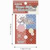 Kein Wiederholungs-Scrapbooking-Papier-Set Polka Dot DIY-Materialpapier Niedliche Memo-Notiz-Aufkleber Planer