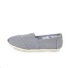 Men and Women Shoes Large Size 35-45 Breathable Flat Canvas Flat Shoes Solid Color Soft Leather Linen Shoe