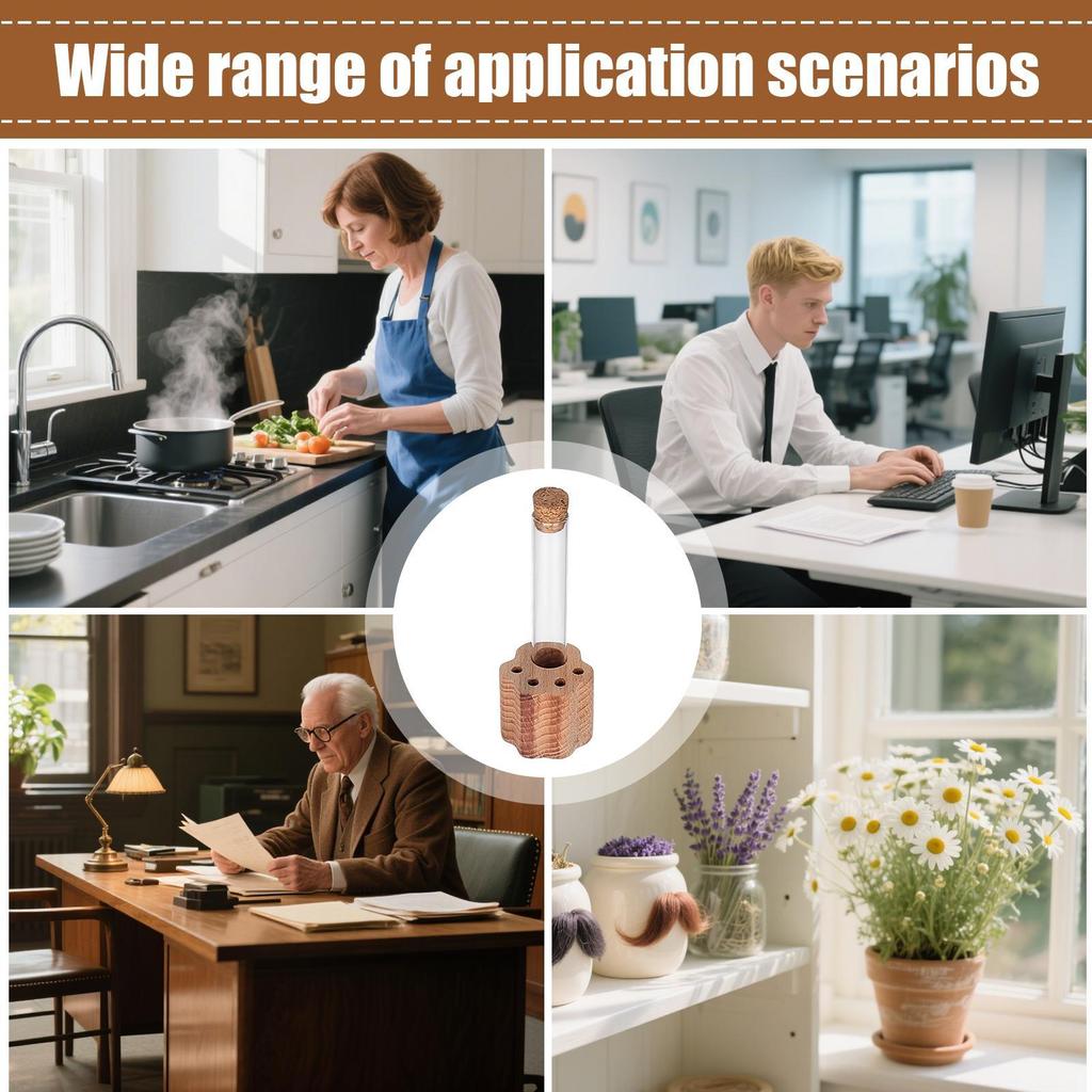 Kreative Katzenbart-Kollektion Mini-Vase Ausstellung und Aufbewahrung Katzenzubehör Heimdekor Glasvase Haustierzubehör