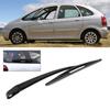 Black Car Rear Windshield Wiper Blade Arm Kit Fit for Citroen Xsara Picasso XY 51