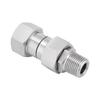 /3pcs /Stainless /Steel 360 Degree Swivel Fitting Free High Pressure Washer Connector Up To 4000 PSI For Car Cleaning Tool