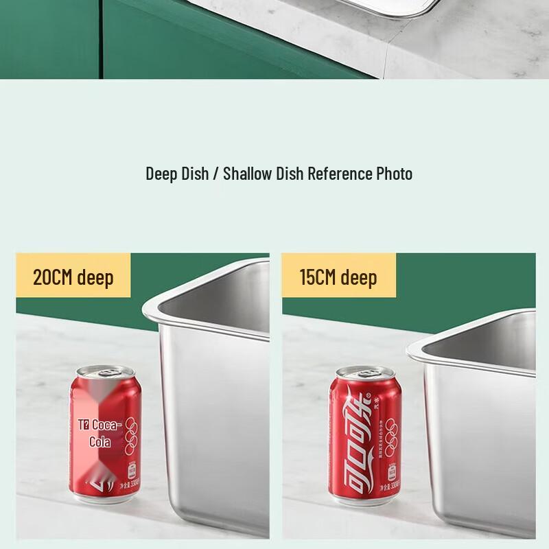 Tianze Stainless Steel Rectangular Deep Food Pan