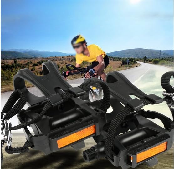 Bicycle Pedal Fixing Strap with Hem Band for Preventing Slippage, Mountain Bike, Road Bike, and Exercise Bike, Fixed Gear, Replacement Part, Outdoor