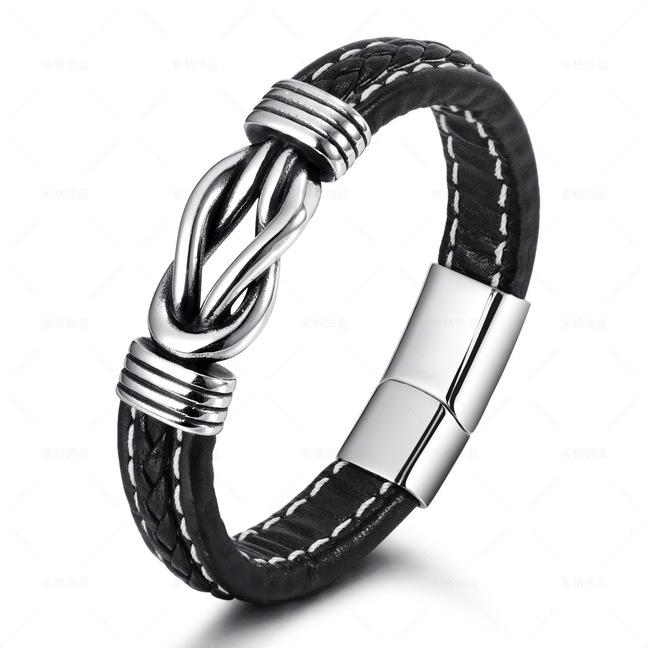 Edelstahlarmbänder Für meinen Sohn Geschenk von Mama Lederarmband Für immer verbunden Für Jungen Kinder Geburtstagsparty Weihnachtsgeschenk