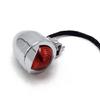 1 PC Motorcycle Red 12V LED Adjustable Cafe Racer Style Stop Tail Lamp Motorbike