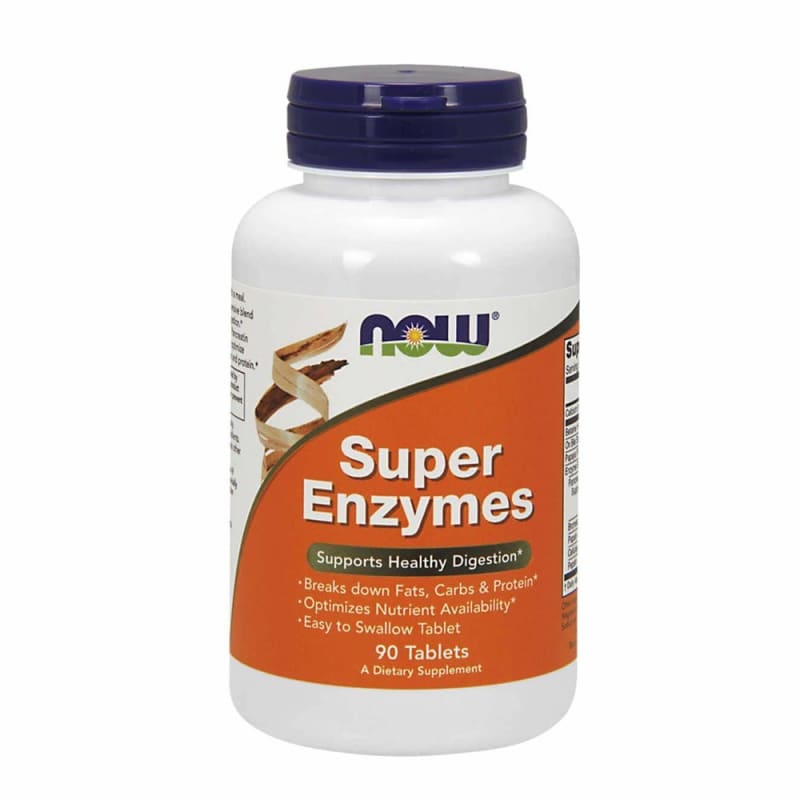 Now Foods Super Enzymes Health Supplement 90 Tablets
