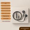 4th Gen Wired Earphones - Type-C/3.5mm for KTV, Sleep, Gaming, Android