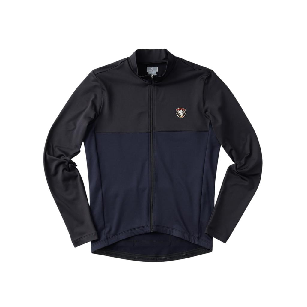 Kapelmuur Cycling Long Sleeve Jersey Warm Jersey Horizon Black L [10-15°C]