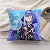 Layla Genshin Impact Cute Cushion Cover Silky Short Plush Invisible Zipper Dustproof Sofa Pillow Case For Home Decor