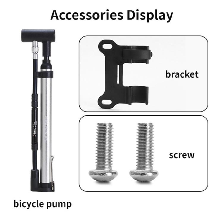 Road Bike Pump 120PSI Cycling Portable Bicycles Floor Pump Basketball Toy Tire Inflator Airs Pump Cycling Accessories