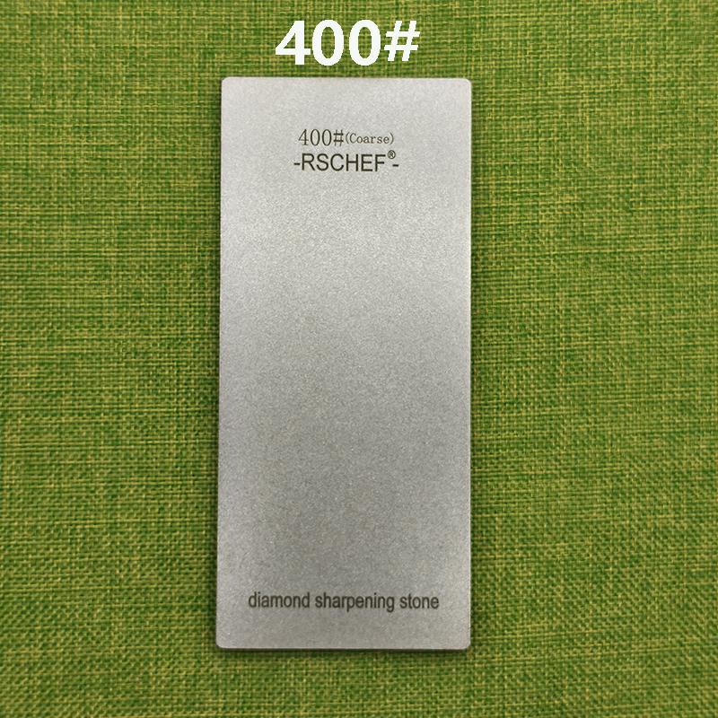 240/400/600/1000 Grit Diamond Sharpening Stones Knife Sharpener Anti-skid Base Kitchen Knife Sharpening Tool Set Flake Plate