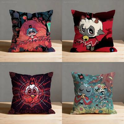 C-Kult des L-Lamms Kissenbezug Druck Polyesterfaser 40x40 cm Heim Sofa Wurfkissenbezug Dekoration