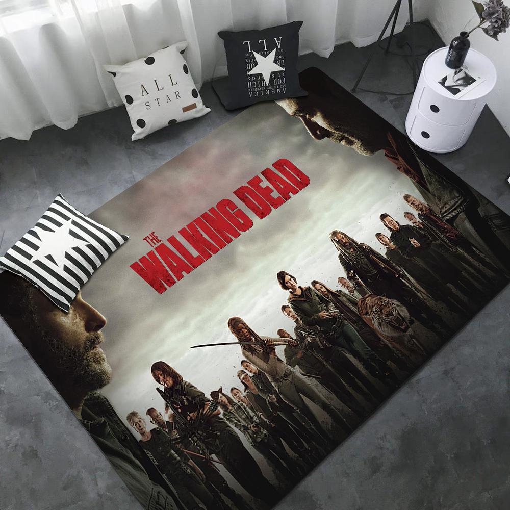 The Walking Dead Bathroom Mat Anti-slip Absorb Water Long Strip Cushion Bedroon Mat Hotel Decor Mat