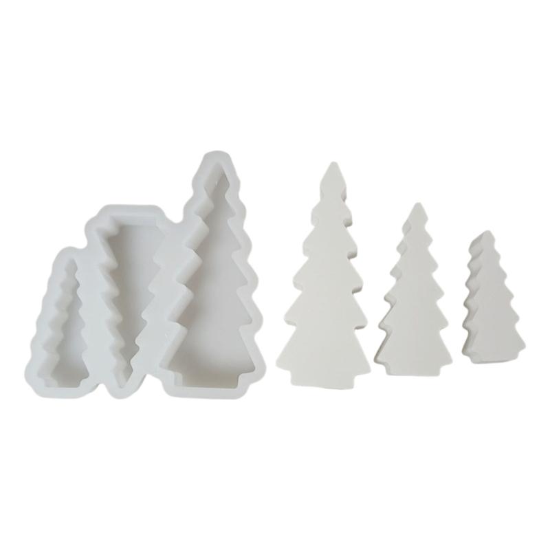

Christmas Tree Silicone Candle Mold For Handmade Candle Soap Epoxy Resin Project Christmas Present Home Decoration 1