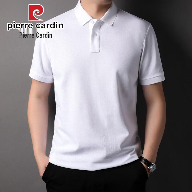 Pierre Cardin Men's Pure Cotton Short Sleeve Polo Shirt