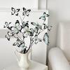 Butterfly Flower Branches Decor Handcrafted Silk Flower Arrangement