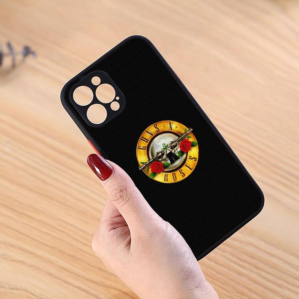 

Guns N Roses Good Time Phone Case Black Matte For IPhone 16ProMax 15 13 12 11 14 Pro Max Mini Plus SE2020 XS Max XR Cover iPhone 11 Pro Max