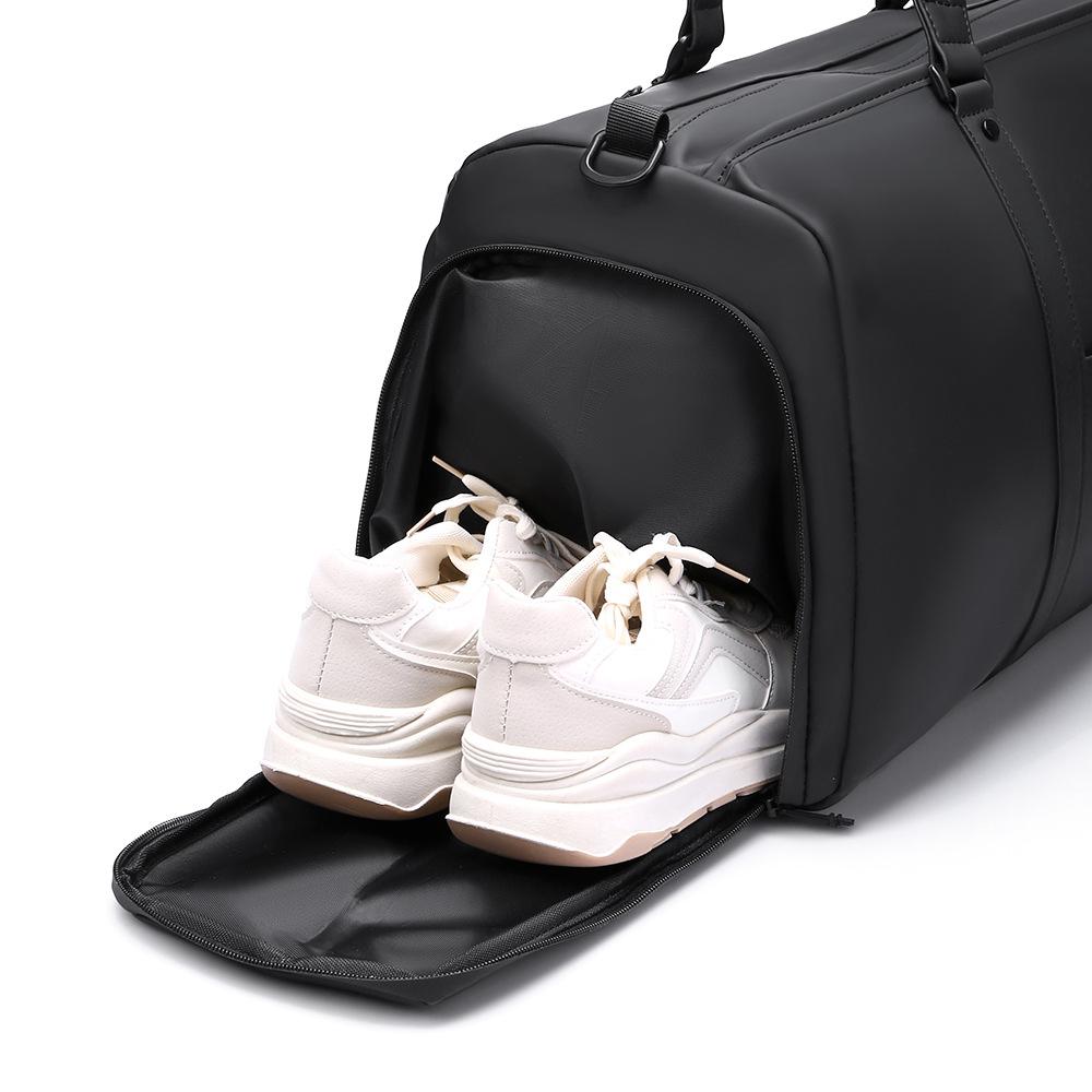 New large-capacity men's fitness bag waterproof travel bag business handbag wet and dry separation bag