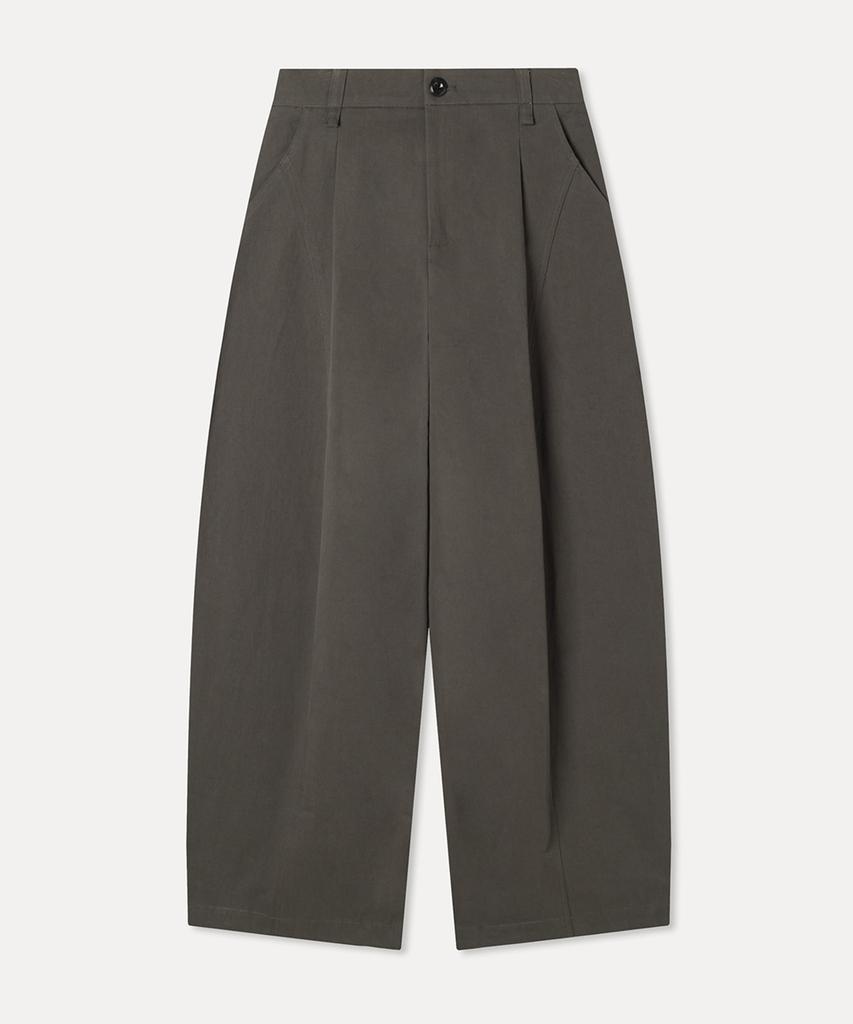 MIXXO Balloon Fit Single-Pleat Cotton Pants_Miwtcg34Ss