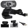 1080P Web Camera Full HD USB Webcam with Noise Cancelling Microphone MultiFunction Base