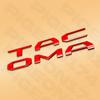 Emblem Tailgate Letter For Tacoma 2016- Trunk Ert ABS 3D Decal Nameplates