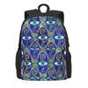 Check Print Rucksack Modern Checkerboard Style Rucksacks Girls College Big Schoolbags Colorful Rucksack Featuring Durable Construction