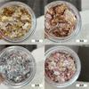 4/1Box Irregular Foil Opal Nail Glitter Sequins Sparkly Gradient Symphony Polarized Flakes Silver Gold Mixed Nail Art Decoration
