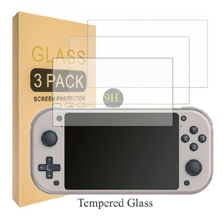 Screen Protector Handheld Game Console Tempered Glass Film for M17 Full Screen Film Shatterproof Film Easy Installation