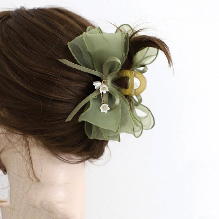 Hair Claw Clip Princess Elegant Catch Barrettes Hair Claw Clip Ornamentation