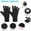 Copper Compression Arthritis Gloves  Best Copper Infused Fingerless Gloves Healing for Arthritis Pain Relief Carpal Tunnel Aches