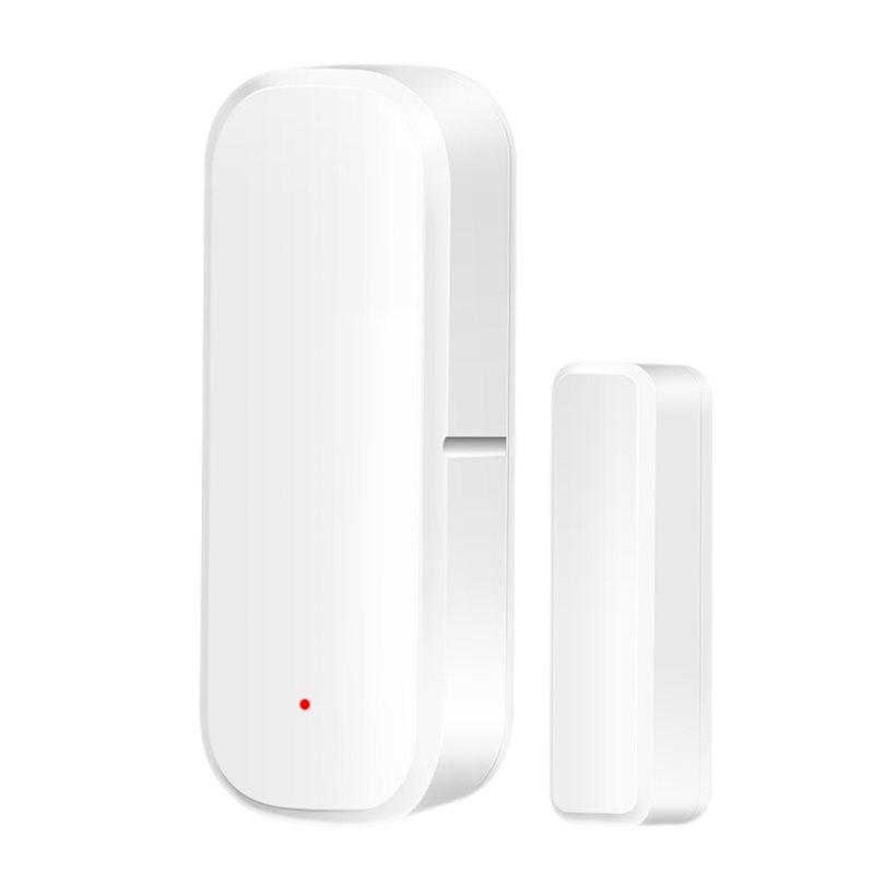 Премиум-2X Zigbee Датчик двери Датчик окна Tuya Детектор открывателя двери Беспроводной умный датчик двери Сигнализация белый
