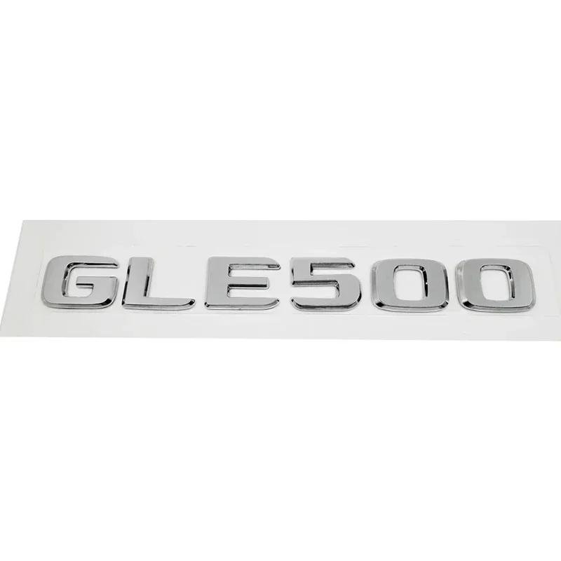 ABS 3D Letter Trunk Emblem Car Rear Tail Decal Badge for Mercedes Benz GLE53 GLE63 GLE300 GLE320 GLE350 GLE500 GLE550