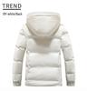 2025 Men's Winter White Duck Down Hooded Jacket - Thick, Windproof, Waterproof, Warm Outdoor Coat
