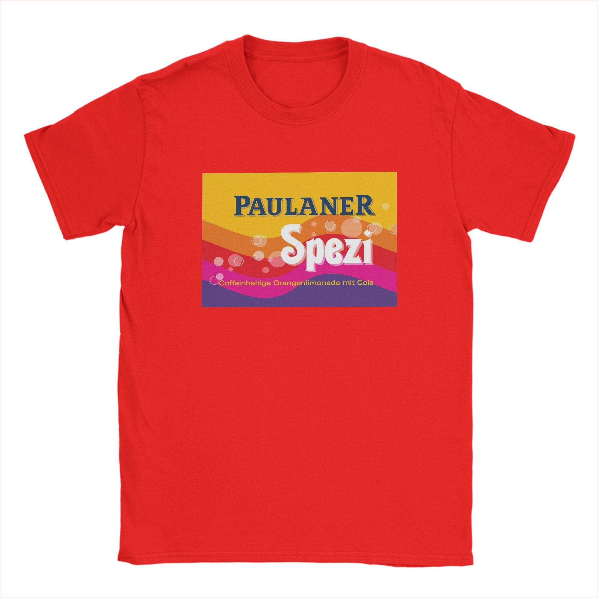 

Повседневная летняя футболка Paulaner Spezi Хип-хоп футболки Чистый хлопок Футболка для мужчин Y2K Ретро Индивидуальная печать DIY Топы с коротким рукавом S