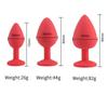 Silicone Butt Plug Anal Plug S M L Size for Beginner Adult Toys for Men Women Anal Trainer for Couples Gay