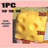 1-5PCS Jumbo Cheese Cube Stress Ball Shapeable Squeeze Decor Non-Bounce ASMR Sensory Anti-Stress Relief Gadget Gifts 6/7/10/12CM