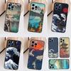 Japanese Wave Art Case For OnePlus 13s 13R 12R 10R 13 12 11 8T 10T Nord CE 4 3 2 Lite N10 N20 N30 Nord 5 Cover
