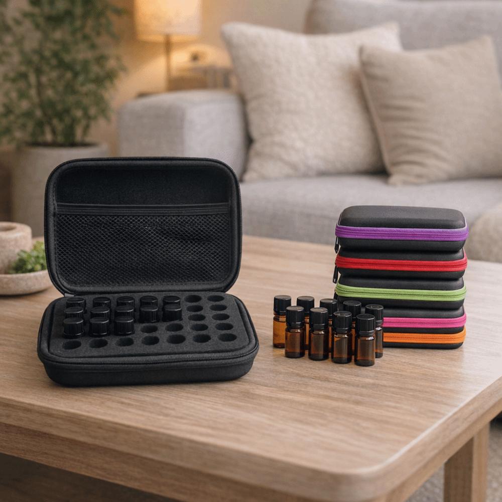 3 ML Essentials Oil Case Large Capacity Insulin Vial Protector Oils Storage Organizer  Travel