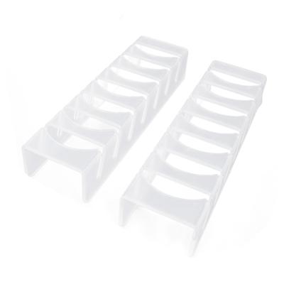 2PCS Baseball Cap Holders Acrylic Hat Organizer Rack Display Storage Stand Each 7 Hats Capacity