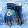Kids Winter Gloves Waterproof Warm Gloves Plush Lined Snow Mittens Touchscreen Ski Sports Gloves for Boys Girls Riding Driving Hiking