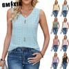 Dámská móda Ležérní Jednobarevný Potisk Bez rukávů V výstřih Halenky a Košile