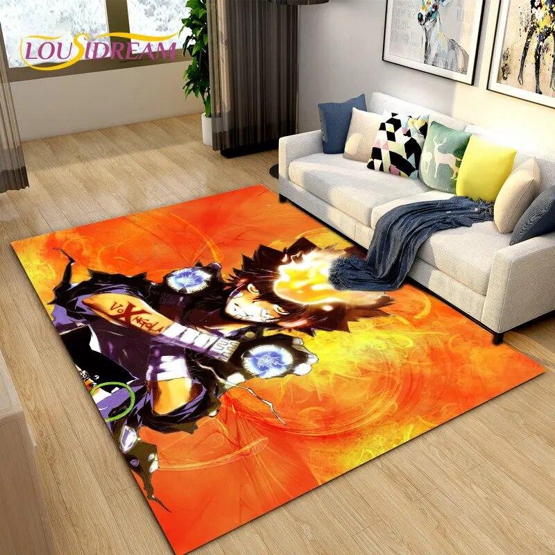 Teachers Hitman Reborn Anime Area Rug Large,Carpet Rug for Living Room Bedroom Sofa Doormat Decoration,kids Non-slip Floor Mat