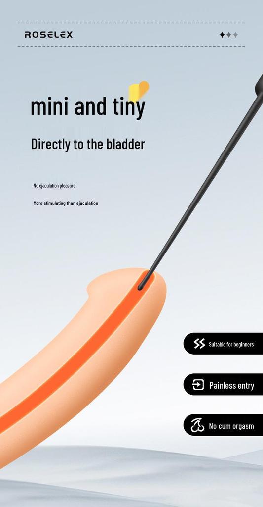 ROSELEX Ma Yan Bang Mini Vibrator Urethral & Prostate Massager Alternative Sex Toy