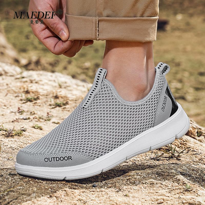 MAEDEF Shoes for Men Summer Casual Shoes Man Breathable Male Sneakers Lightweight Comfortable Mens Trainers Men's Running Shoes