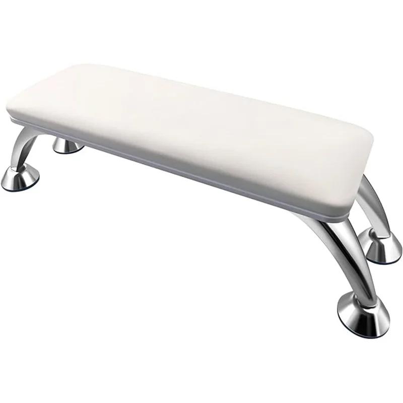 

высококачественный профессиональный большой подлокотник для рук для маникюра, подушка для рук, из ПУ кожи, микрофибры, лампа для ногтей, подушка для ногтей белый