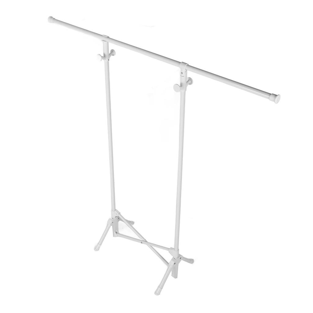 Foldable Clothes Drying Rack Multifunction Space Saving Carbon Steel Portable Travel Garment Rack for Dance Travel